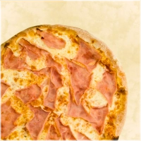 Pizza met ham